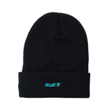 BOX LOGO BEANIE - BLUE